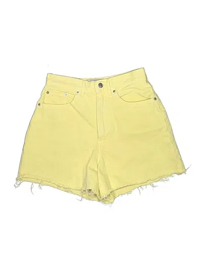 Pre-owned Everlane Denim Shorts In Yellow