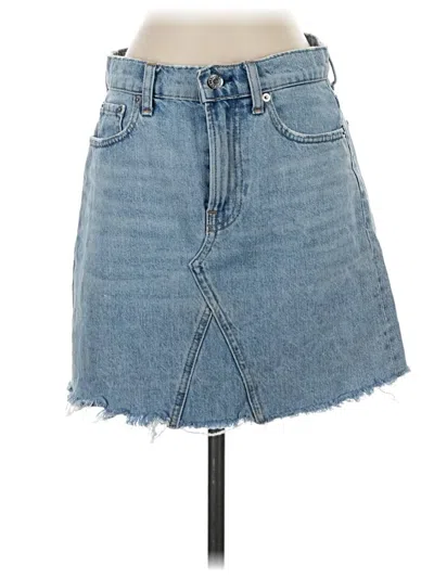 Pre-owned Everlane Denim Skirt In Blue