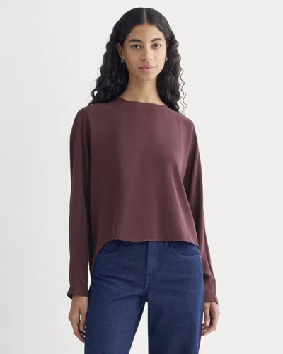 Everlane Dolman Top In Red