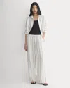 Everlane Drawstring Pant In White