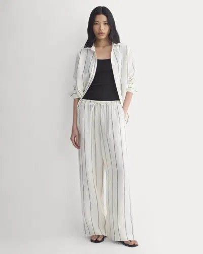 Everlane Drawstring Pant In White