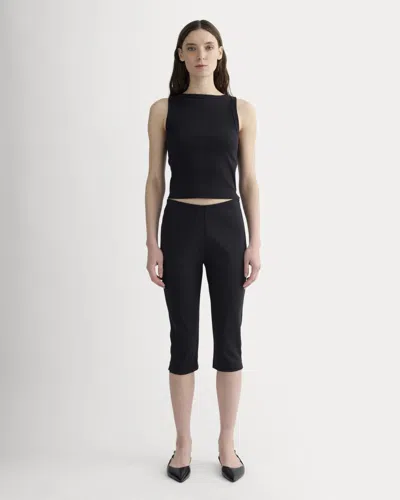 Everlane Dream Capri In Black