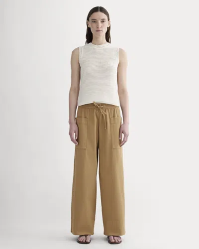 Everlane Easy Cargo Pant In Tiger's Eye In Multi