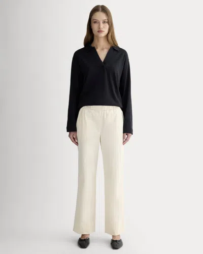 Everlane Easy Pant In Canvas In Brown