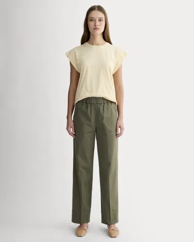 Everlane Easy Pant In Kalamata In Brown