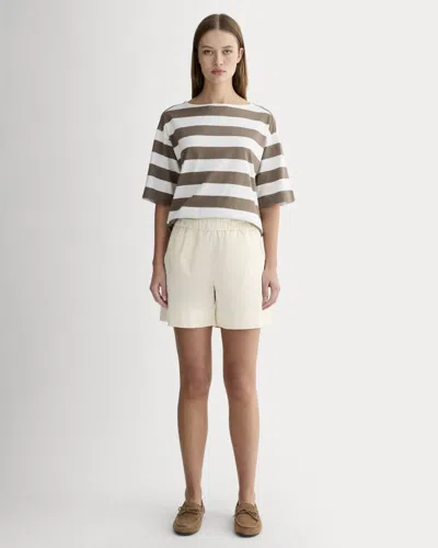 Everlane Easy Short In Canvas In Multi
