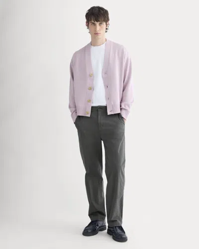 Everlane Everyday Straight-fit Chino Pant In Slate Grey In Black