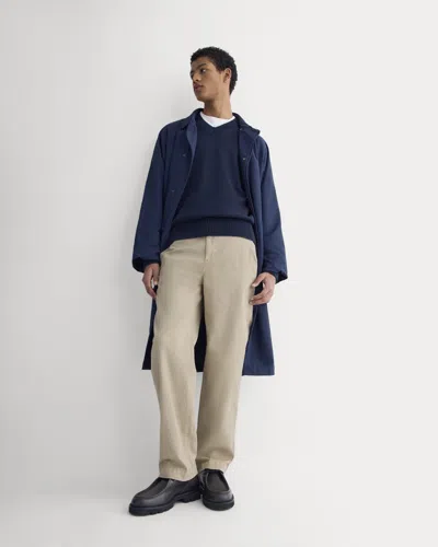 Everlane Everyday Straight-fit Chino Pant In Trench Coat Khaki In Blue