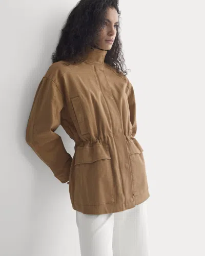 Everlane Field Jacket In Oak Brown