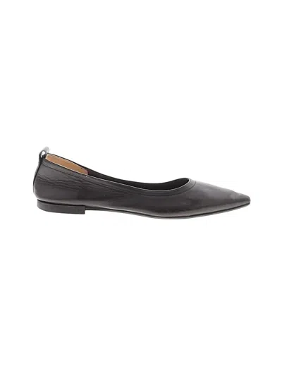 Pre-owned Everlane Flats In Black