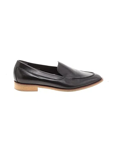 Pre-owned Everlane Flats In Black