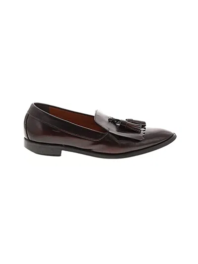Pre-owned Everlane Flats In Burgundy