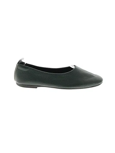 Pre-owned Everlane Flats In Green