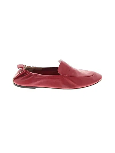 Pre-owned Everlane Flats In Red