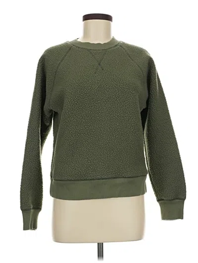Pre-owned Everlane Fleece Jacket In Green
