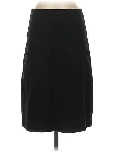 Pre-owned Everlane Formal Skirt In Black