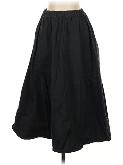 Pre-owned Everlane Formal Skirt In Black