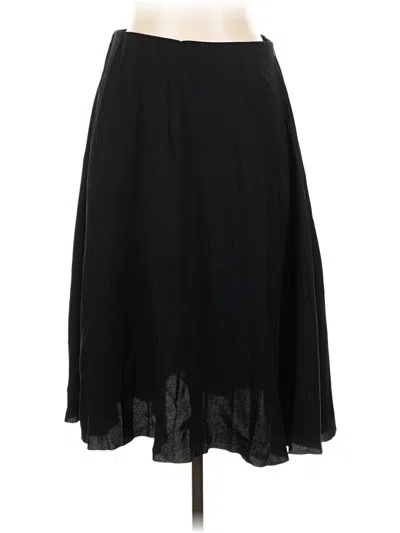 Pre-owned Everlane Formal Skirt In Black