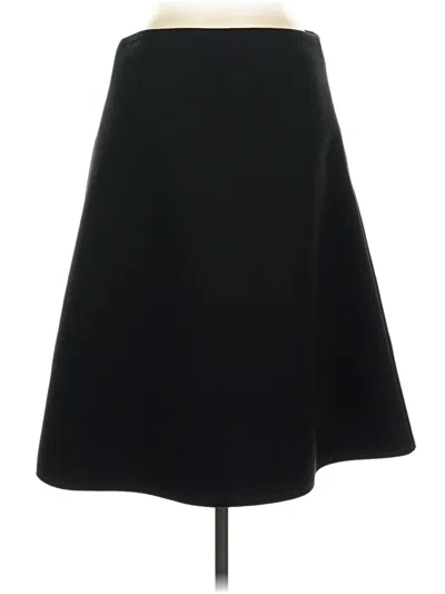Pre-owned Everlane Formal Skirt In Black