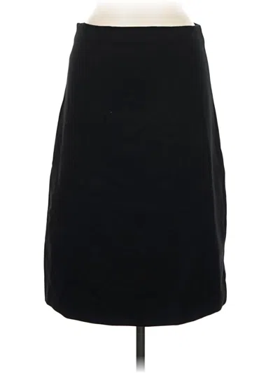 Pre-owned Everlane Formal Skirt In Black