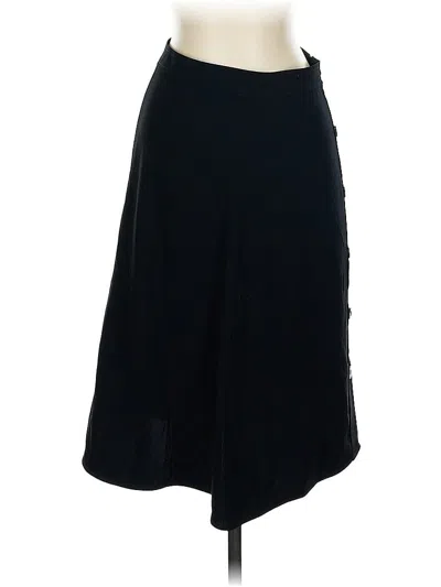 Pre-owned Everlane Formal Skirt In Black