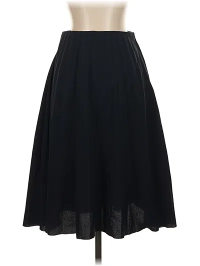 Pre-owned Everlane Formal Skirt In Black