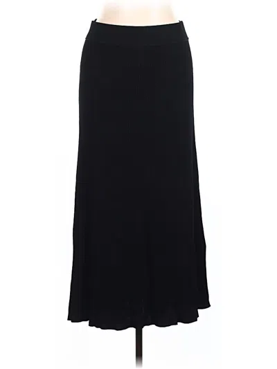 Pre-owned Everlane Formal Skirt In Black