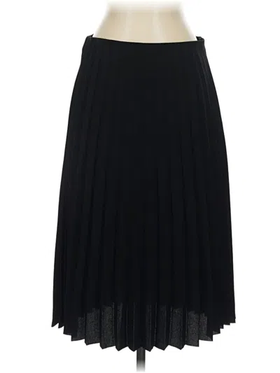 Pre-owned Everlane Formal Skirt In Black