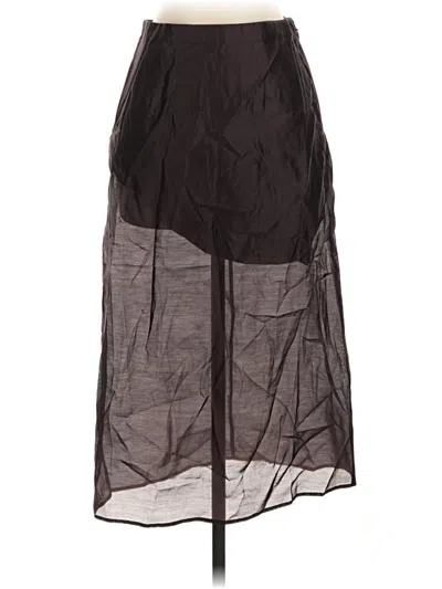 Pre-owned Everlane Formal Skirt In Black
