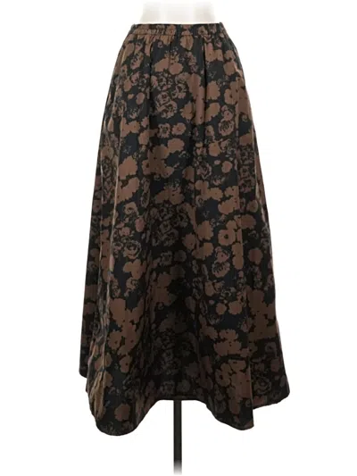 Pre-owned Everlane Formal Skirt In Brown