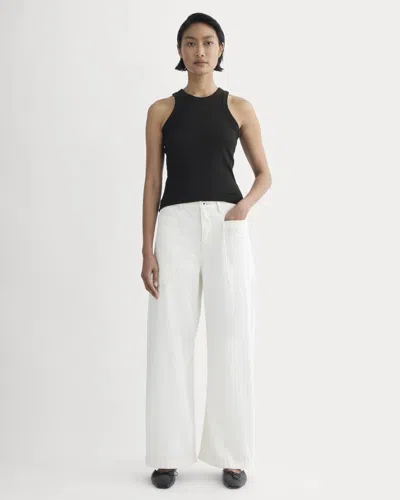 Everlane Gardener Pull-on Jean In Bone In Multi
