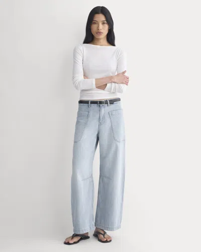 Everlane Gardener Pull-on Jean In Light Vintage Indigo In Blue