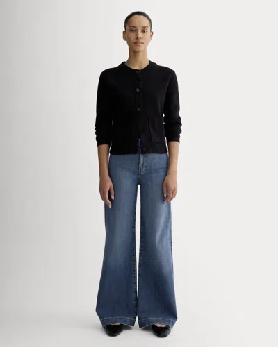 Everlane High-key Jean In Mid Indigo In Blue