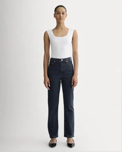 Everlane High-key Stovepipe Jean In Dark Indigo In Blue