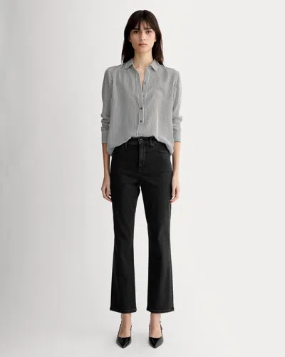 Everlane High-key Stovepipe Jean In Washed Black