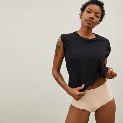 Everlane Invisible High-rise Hipster In Light Tan In Brown