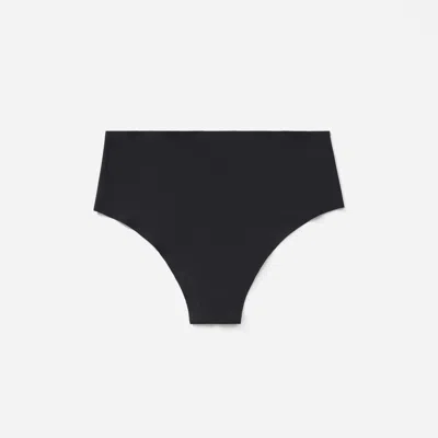 Everlane Invisible High-rise Thong In Black