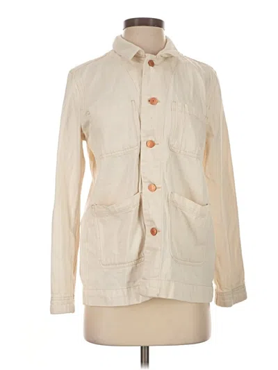 Pre-owned Everlane Jacket In Ivory