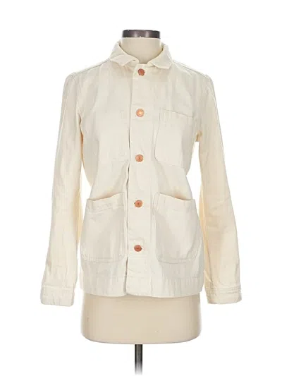 Pre-owned Everlane Jacket In White