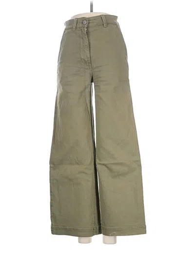 Pre-owned Everlane Jeans In Green