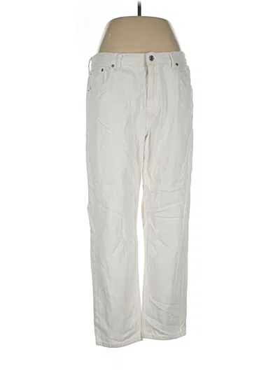 Pre-owned Everlane Jeans In Ivory