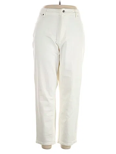 Pre-owned Everlane Jeans In Ivory