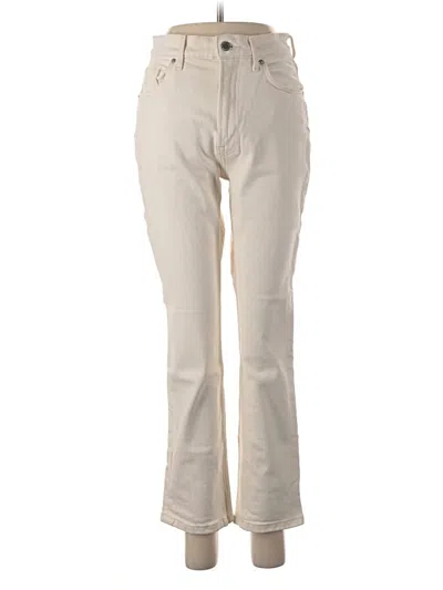 Pre-owned Everlane Jeans In Ivory