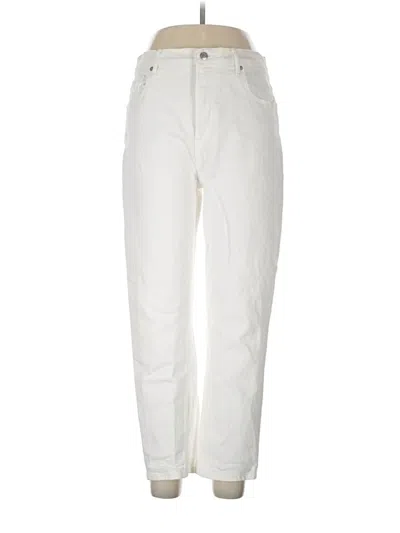 Pre-owned Everlane Jeans In Ivory