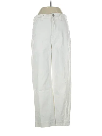 Pre-owned Everlane Jeans In Ivory