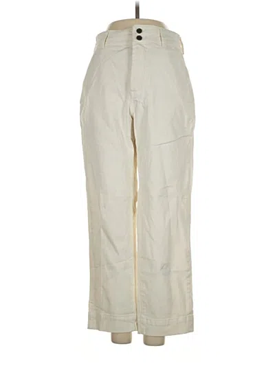 Pre-owned Everlane Jeans In Ivory
