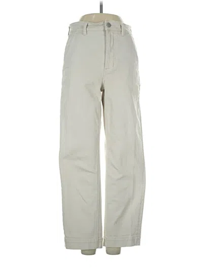 Pre-owned Everlane Jeans In Ivory