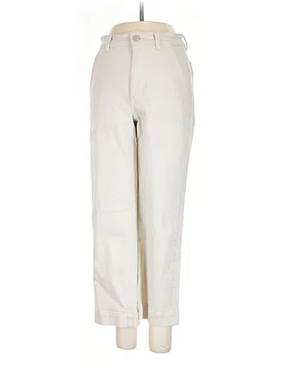 Pre-owned Everlane Jeans In Ivory