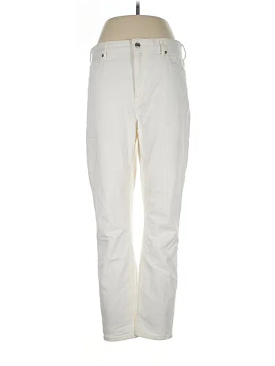 Pre-owned Everlane Jeans In Ivory