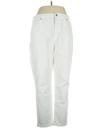 Pre-owned Everlane Jeans In Ivory